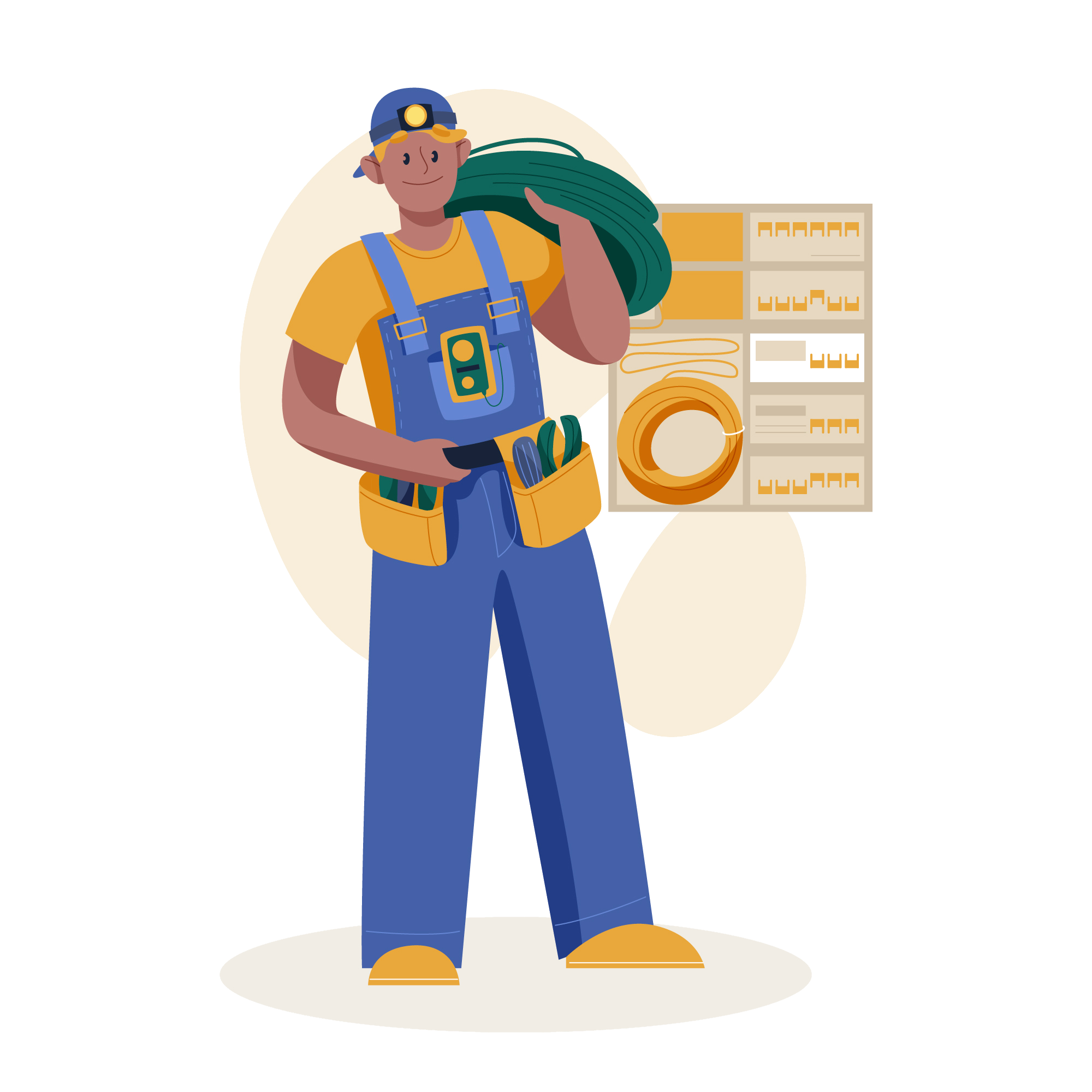 Fiber Survey and Patrolling Control Panel